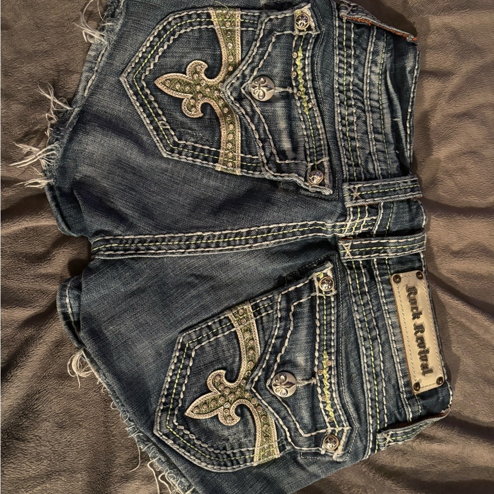 Rock revival Jean shorts